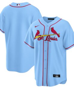 St. Louis CardinalsAlternate Replica Team Jersey  Light Blue