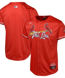 St. Louis CardinalsYouth 2024 City Connect Limited Jersey  Red