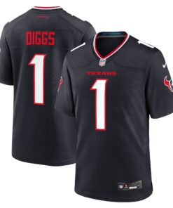 Stefon Diggs Houston Texans  Game Jersey  Navy