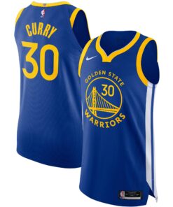 Stephen Curry Golden State Warriors Authentic Jersey - Icon Edition - Royal