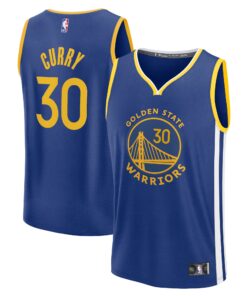 Stephen Curry Golden State Warriors Fanatics Fast Break Replica Jersey - Icon Edition - Royal