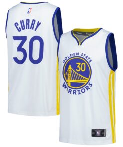 Stephen Curry Golden State Warriors Fanatics Fast Break Replica Player Jersey - Association Edition - White