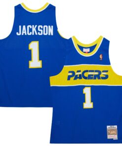 Stephen Jackson Indiana Pacers Mitchell &amp Ness  200405 Hardwood Classics Swingman Jersey - Royal