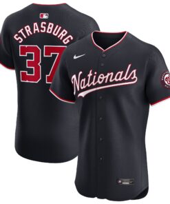 Stephen Strasburg Washington NationalsAlternate Elite Player Jersey  Navy