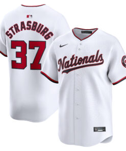 Stephen Strasburg Washington NationalsHome Limited Player Jersey  White