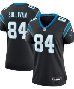 Stephen Sullivan Carolina Panthers  Women_s Team Game Jersey  Black