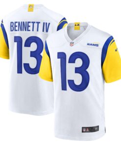 Stetson Bennett Los Angeles Rams   Game Jersey  White 1