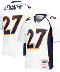 Steve Atwater Denver Broncos Mitchell amp Ness Legacy Replica Jersey  White