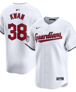 Steven Kwan Cleveland GuardiansHome Limited Player Jersey  White