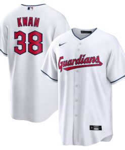 Steven Kwan Cleveland GuardiansHome Replica Jersey  White