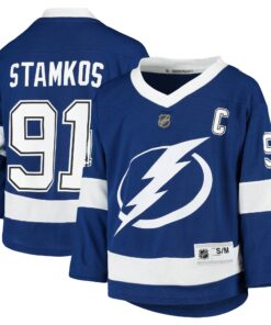 Steven Stamkos Tampa Bay Lightning Youth Home Replica Player Jersey  Blue