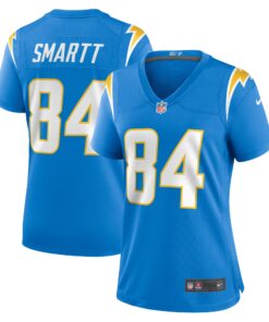 Stone Smartt Los Angeles Chargers  Women_s Team Game Jersey   Powder Blue