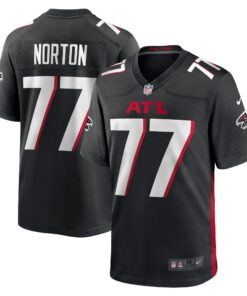 Storm Norton Atlanta Falcons   Game Jersey   Black
