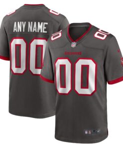 Tampa Bay Buccaneers  Alternate Custom Game Jersey  Pewter