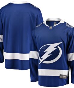 Tampa Bay Lightning Fanatics Breakaway Home Jersey  Blue