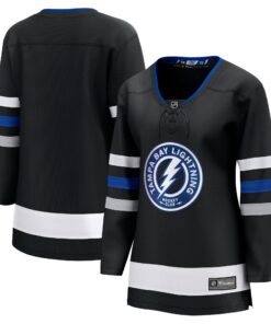 Tampa Bay Lightning Fanatics Women_s Alternate Premier Breakaway Jersey  Black