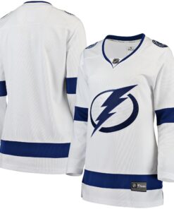 Tampa Bay Lightning Fanatics Women_s Away Breakaway Jersey  White