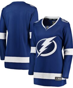 Tampa Bay Lightning Fanatics Women_s Breakaway Home Jersey  Blue