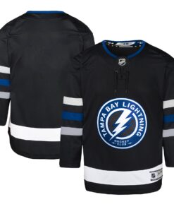 Tampa Bay Lightning Youth Alternate Premier Jersey  Black