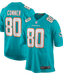 Tanner Conner Miami Dolphins  Home Game Player Jersey  Aqua