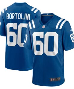 Tanor Bortolini Indianapolis Colts  Game Jersey   Royal