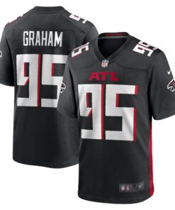 Ta_Quon Graham Atlanta Falcons  Game Jersey  Black
