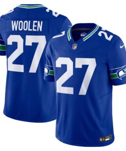 Tariq Woolen Seattle Seahawks  Alternate Vapor F.U.S.E. Limited Jersey  Royal