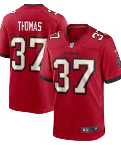 Tavierre Thomas Tampa Bay Buccaneers   Game Jersey   Red