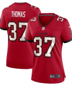 Tavierre Thomas Tampa Bay Buccaneers  Women_s  Game Jersey   Red