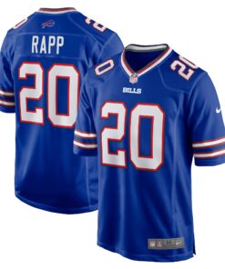 Taylor Rapp Buffalo Bills  Game Jersey  Royal