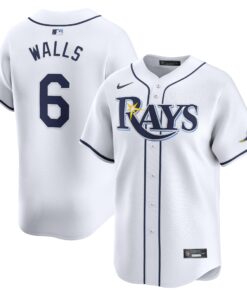 Taylor Walls Tampa Bay RaysHome Limited Player Jersey  White