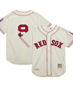 Ted Williams Boston Red Sox Mitchell amp Ness Cooperstown Collection 1939 Authentic Jersey  Cream