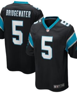 Teddy Bridgewater Carolina Panthers  Game Player Jersey  Black