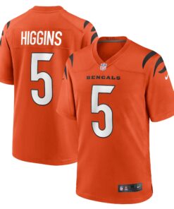 Tee Higgins Cincinnati Bengals  Alternate Game Player Jersey  Orange