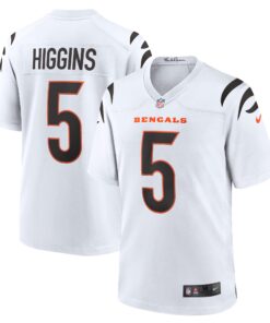 Tee Higgins Cincinnati Bengals   Game Jersey  White