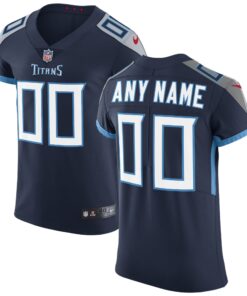 Tennessee Titans  Vapor Untouchable Custom Elite Jersey  Navy