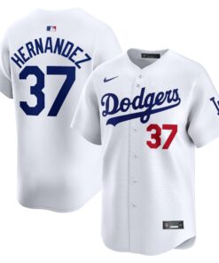 Teoscar HernÃ¡ndez Los Angeles DodgersHome Limited Player Jerseynbspâ€“ White