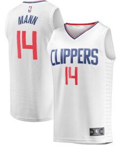 Terance Mann LA Clippers Fanatics Fast Break Player Jersey - Association Edition - White