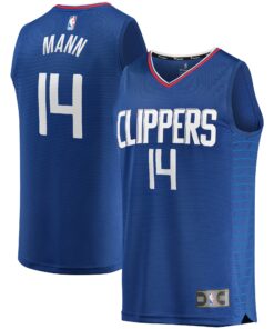 Terance Mann LA Clippers Fanatics Fast Break Replica Jersey Royal - Icon Edition