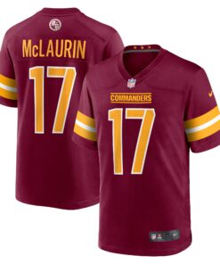 Terry McLaurin Washington Commanders  Game Jersey  Burgundy 1