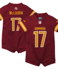 Terry McLaurin Washington Commanders  Newborn amp Infant Game Romper Jersey  Burgundy