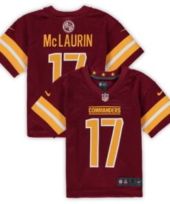 Terry McLaurin Washington Commanders  Preschool Game Jersey  Burgundy
