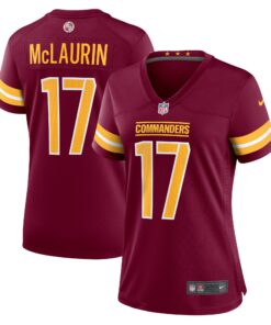 Terry McLaurin Washington Commanders  Women_s Player Jersey  Burgundy