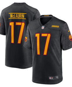 Terry McLaurin Washington Commanders  Youth Game Jersey  Black