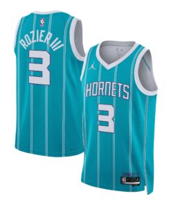 Terry Rozier Charlotte Hornets Jordan Brand Unisex Swingman Jersey - Icon Edition - Teal