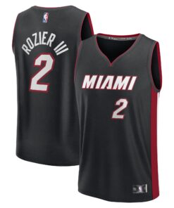 Terry Rozier Miami Heat Fanatics Youth Fast Break Player Jersey - Icon Edition - Black