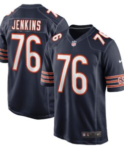 Teven Jenkins Chicago Bears  Game Jersey  Navy