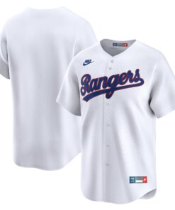 Texas RangersCooperstown Collection Limited Jersey  White