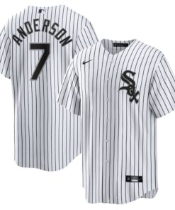 Tim Anderson Chicago White SoxHome Replica Player Jersey  White