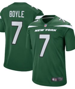 Tim Boyle New York Jets  Game Jersey  Gotham Green